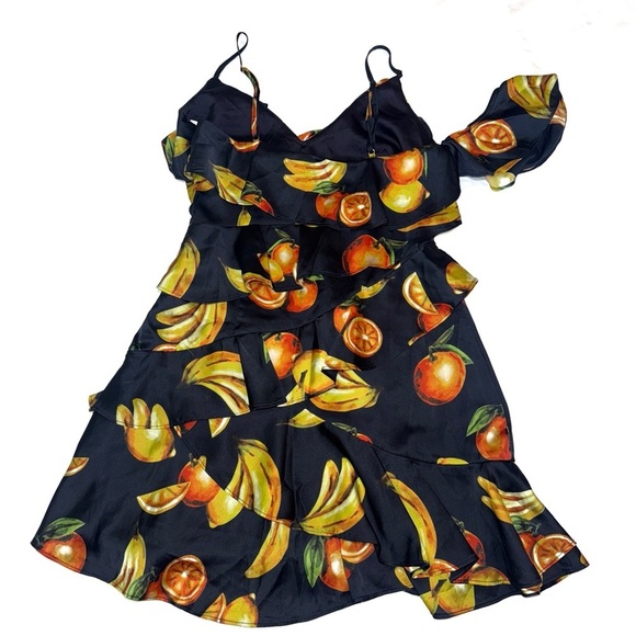 Song of Style x Revolve Vibrant Fruit Print Dress Size XS - Picture 7 of 14
